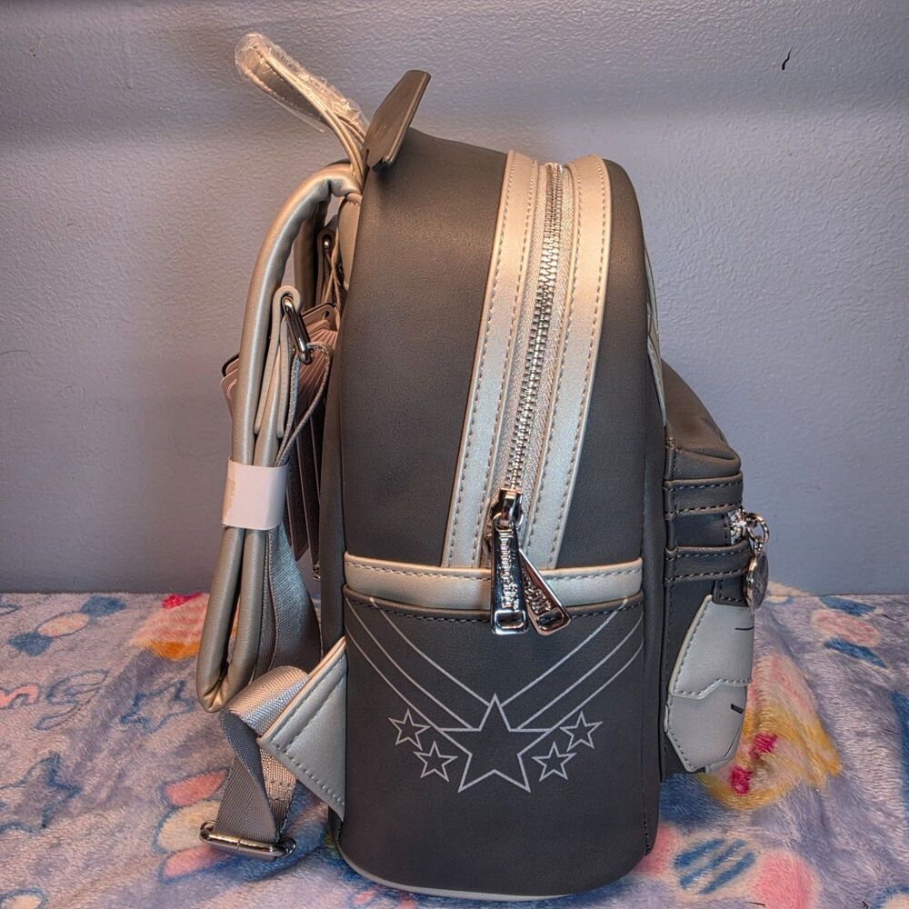 Loungefly Marvel War Machine Mini Backpack - Picture 2 of 5